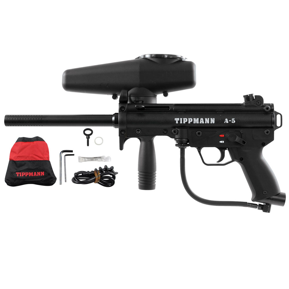 Tippmann A5 Legendary Paintball Gun Package Kit